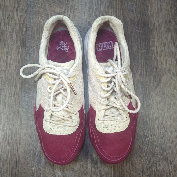 PUMA R698 Low Ronnie Fieg Sakura Kith Cherry Blossom Men's Size 8.5 No Box - Picture 5 of 13